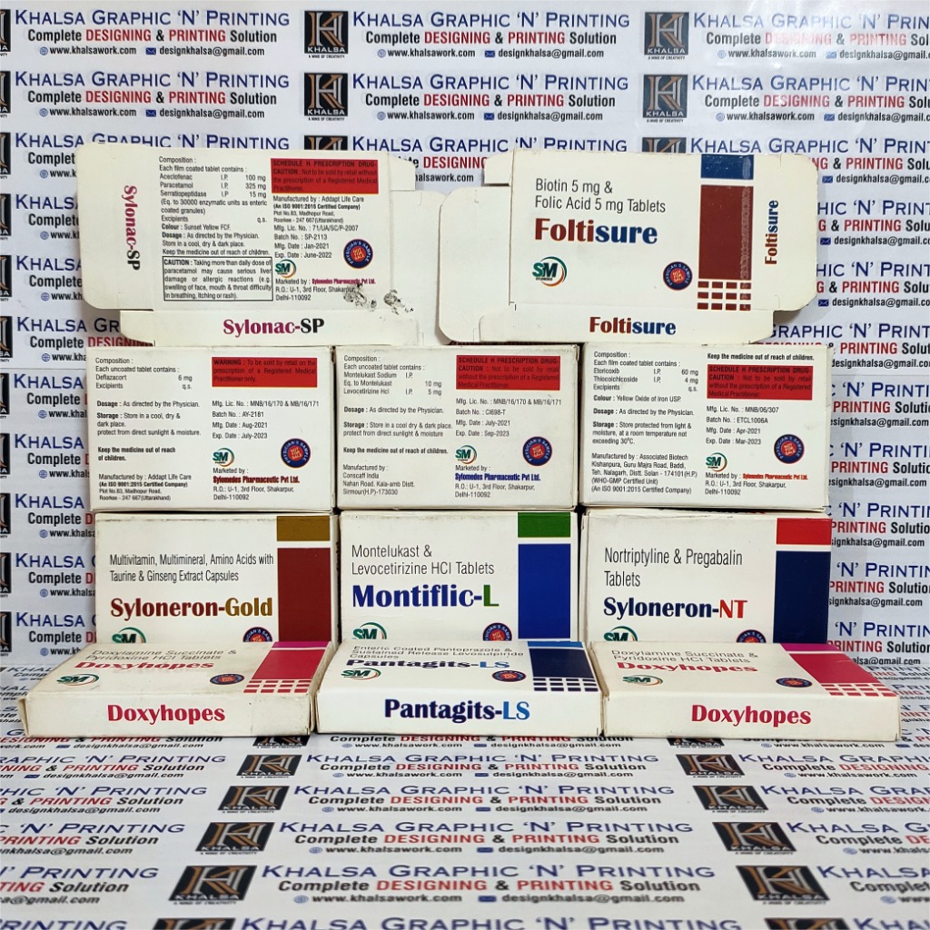 Pharma Medicine Cartons & Packaging