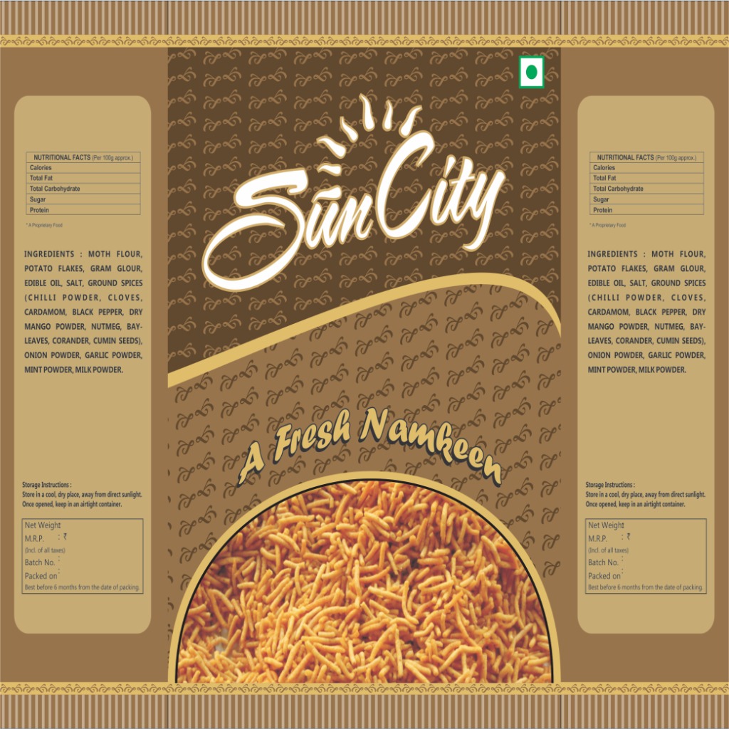 Sun City Namkeen Commercial Packaging
